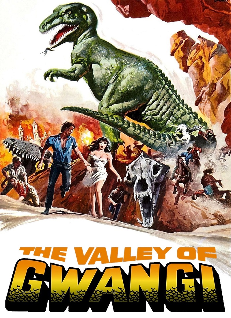 Descargar Película EL VALLE DEL GWANGI [1969] (The Valley of Gwangi) MP4 HD720p Latino