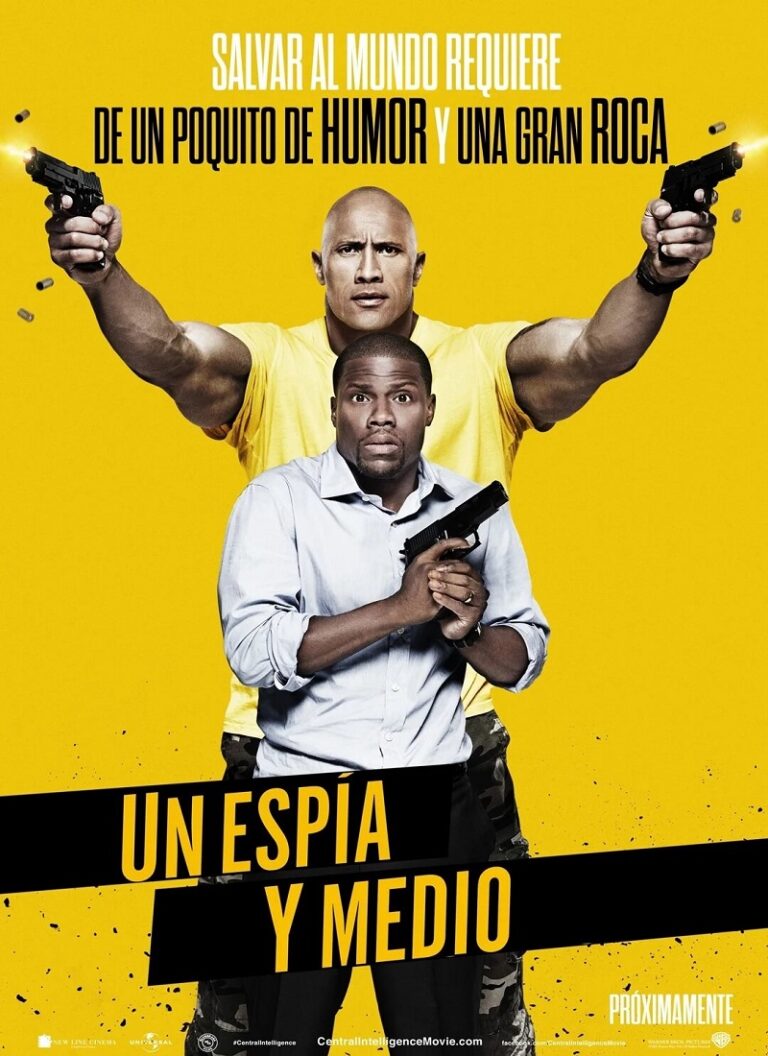 UN ESPÍA Y MEDIO [2016] (Central Intelligence) [HD 720p, Latino/Inglés]