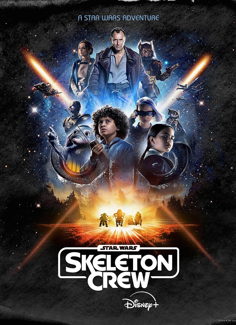 Descargar Serie STAR WARS: SKELETON CREW - VIAJE A LO DESCONOCIDO Temporada 1 [2024] MP4 HD720p Latino/Inglés