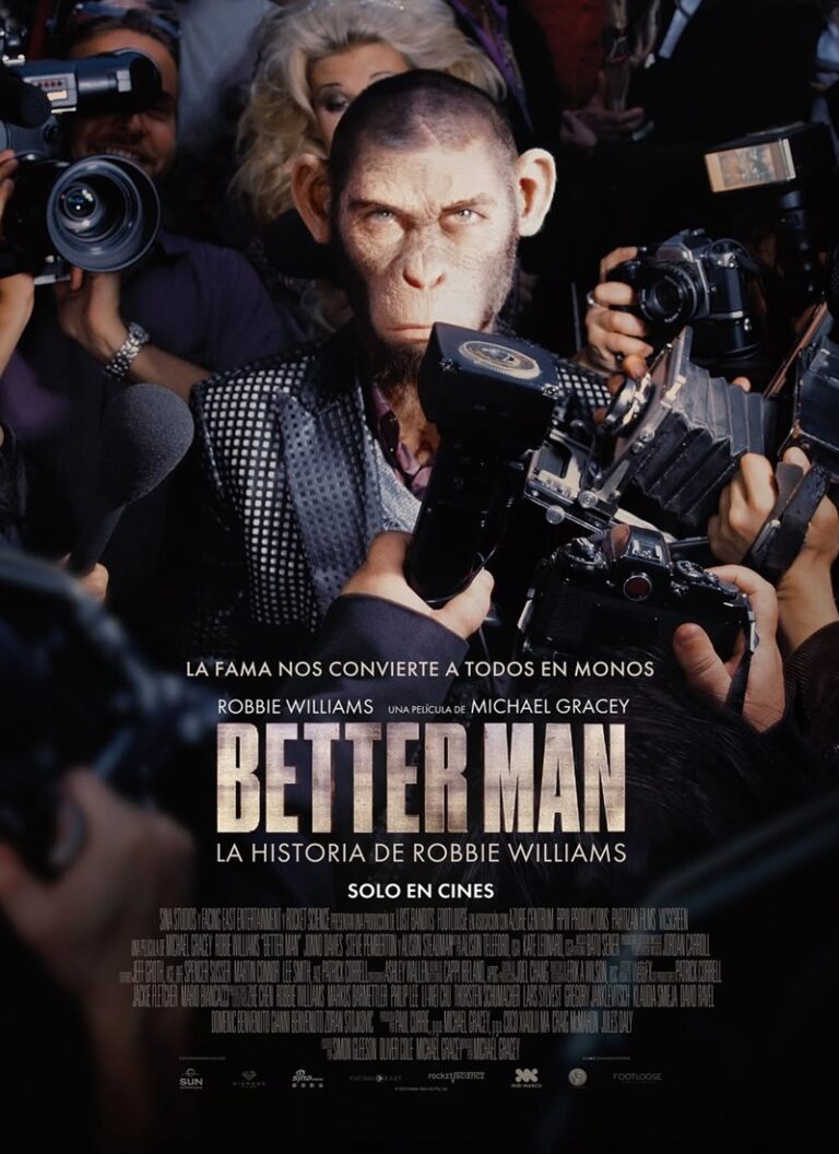 BETTER MAN: LA HISTORIA DE ROBBIE WILLIAMS [2024] [HD 720p, Latino/Inglés]