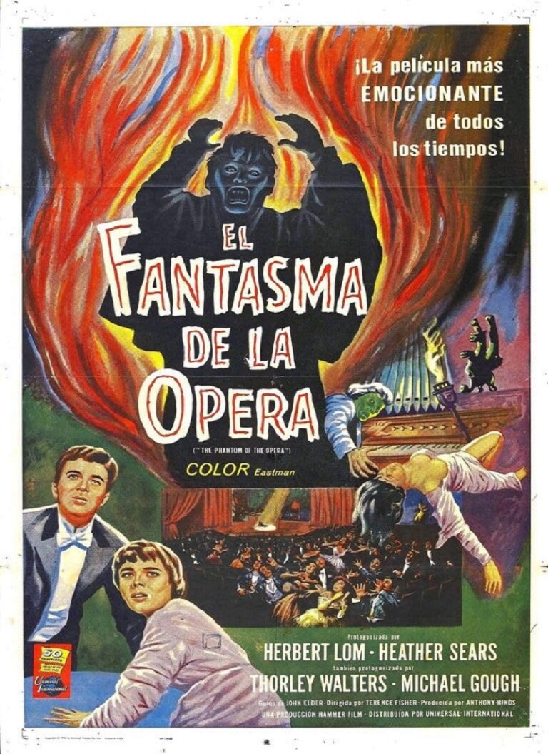 EL FANTASMA DE LA ÓPERA [1962] (The Phantom of the Opera) [HD 720p, Latino/Inglés]