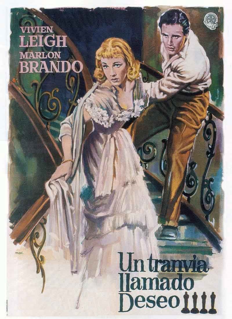 Descargar Película UN TRANVÍA LLAMADO DESEO [1951] (A Streetcar Named Desire) MP4 HD720p Subtitulada