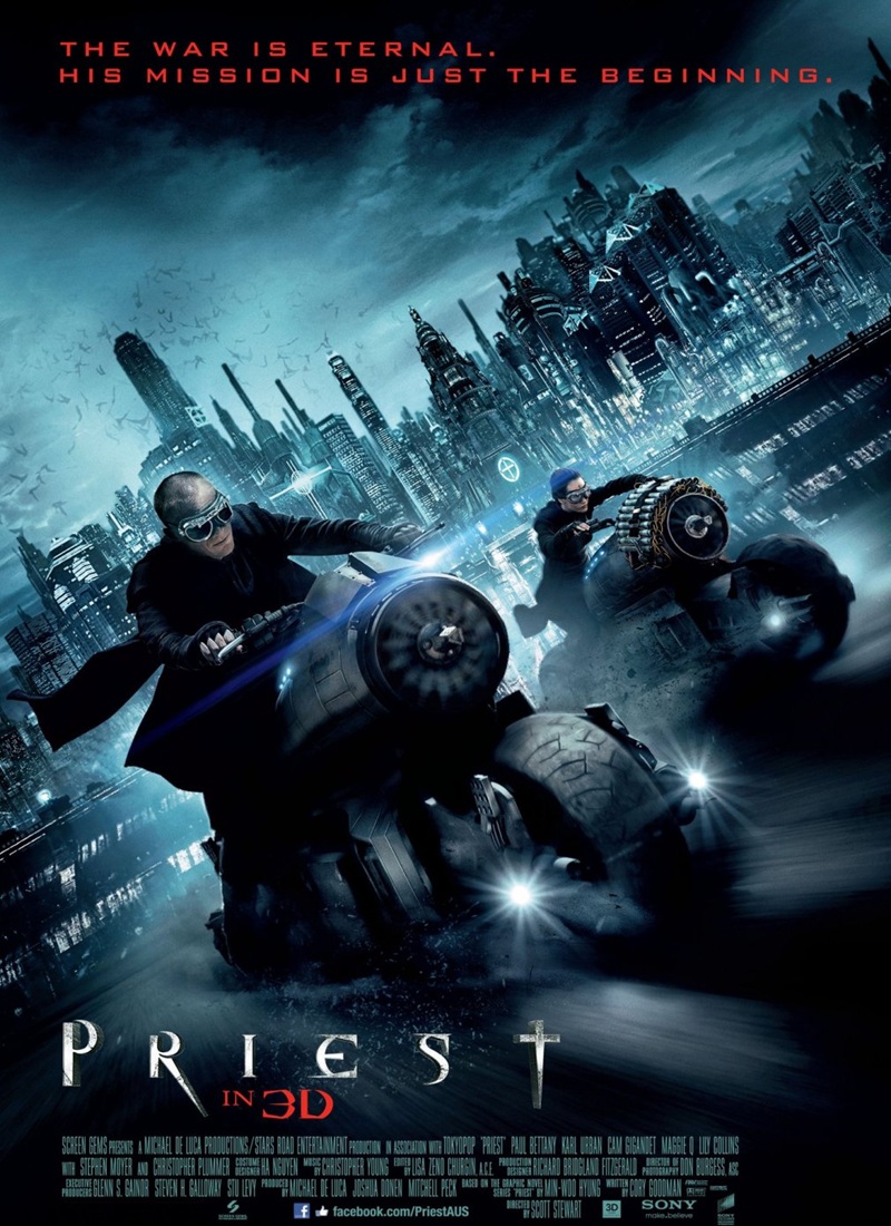 Descargar Película EL SICARIO DE DIOS [2011] (Priest) MP4 HD720p Latino/Inglés