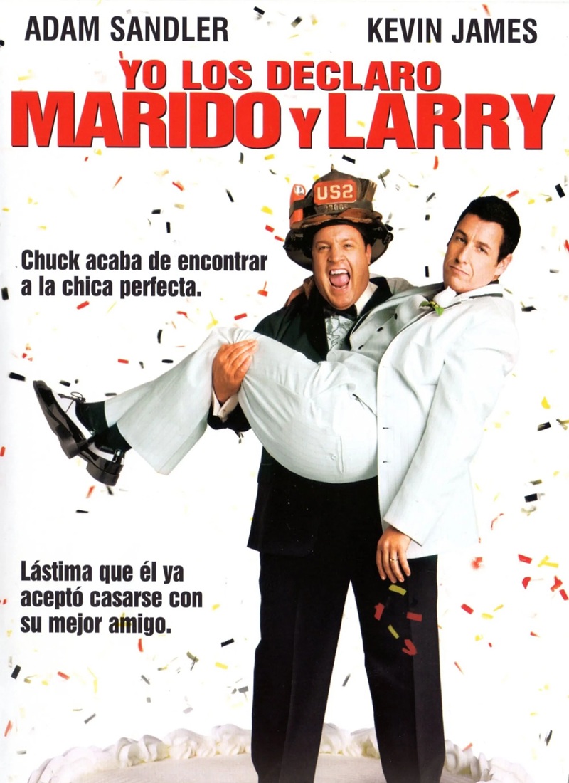Descargar Película YO LOS DECLARO MARIDO Y LARRY [2007] (I Now Pronounce You Chuck and Larry) MP4 HD720p Latino/Inglés