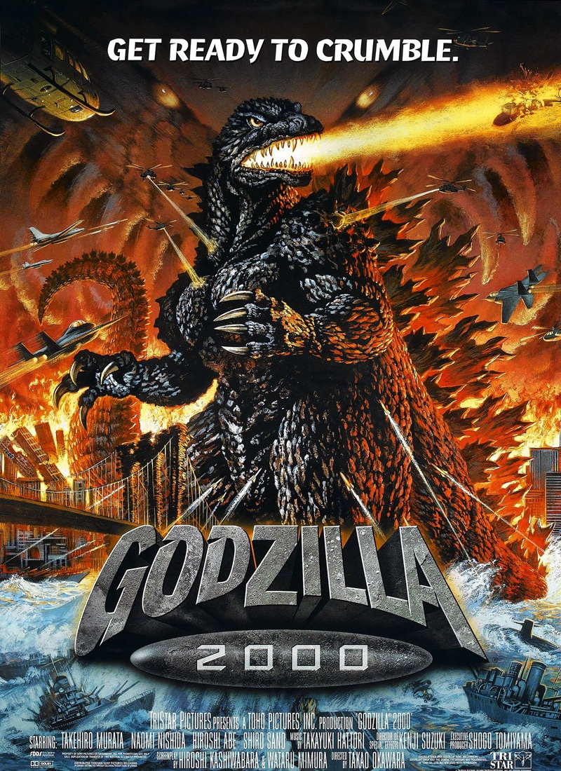 Descargar Película GODZILLA 2000 MILLENIUM [1999] (Gojira ni-sen mireniamu) MP4 HD720p Latino/Inglés