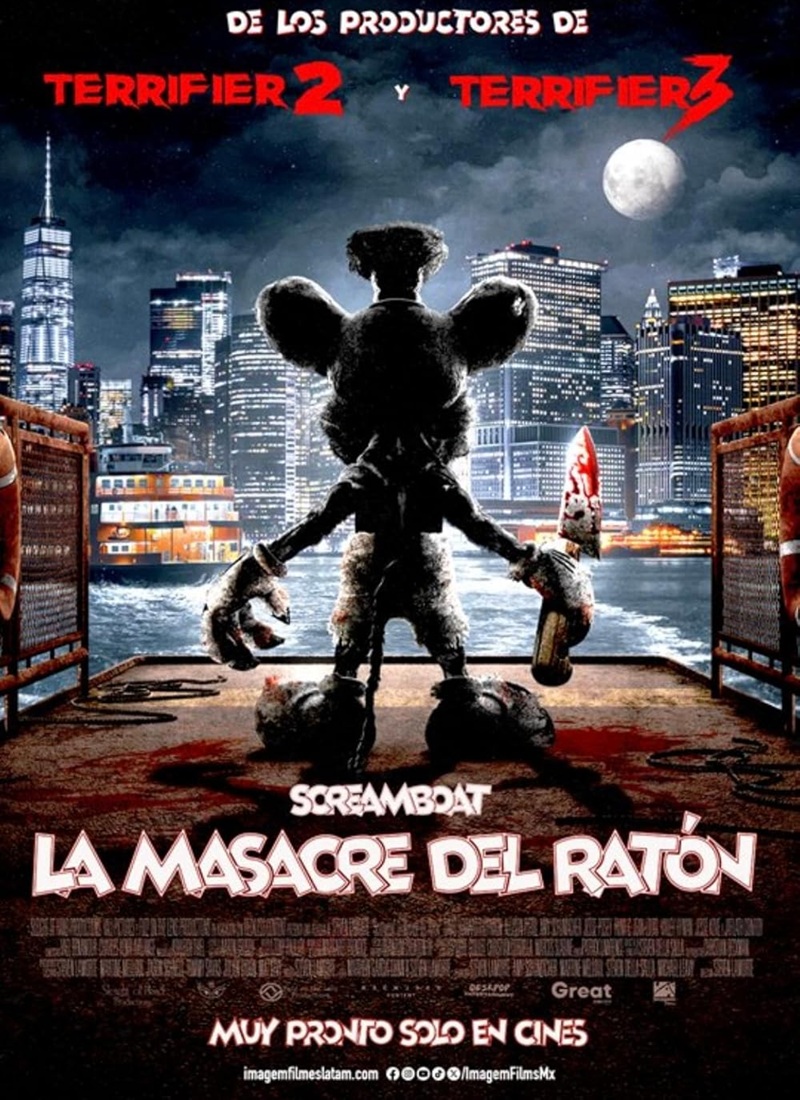 Descargar Película LA MASACRE DEL RATÓN [2025] (Screamboat) MP4 HD720p Latino/Inglés
