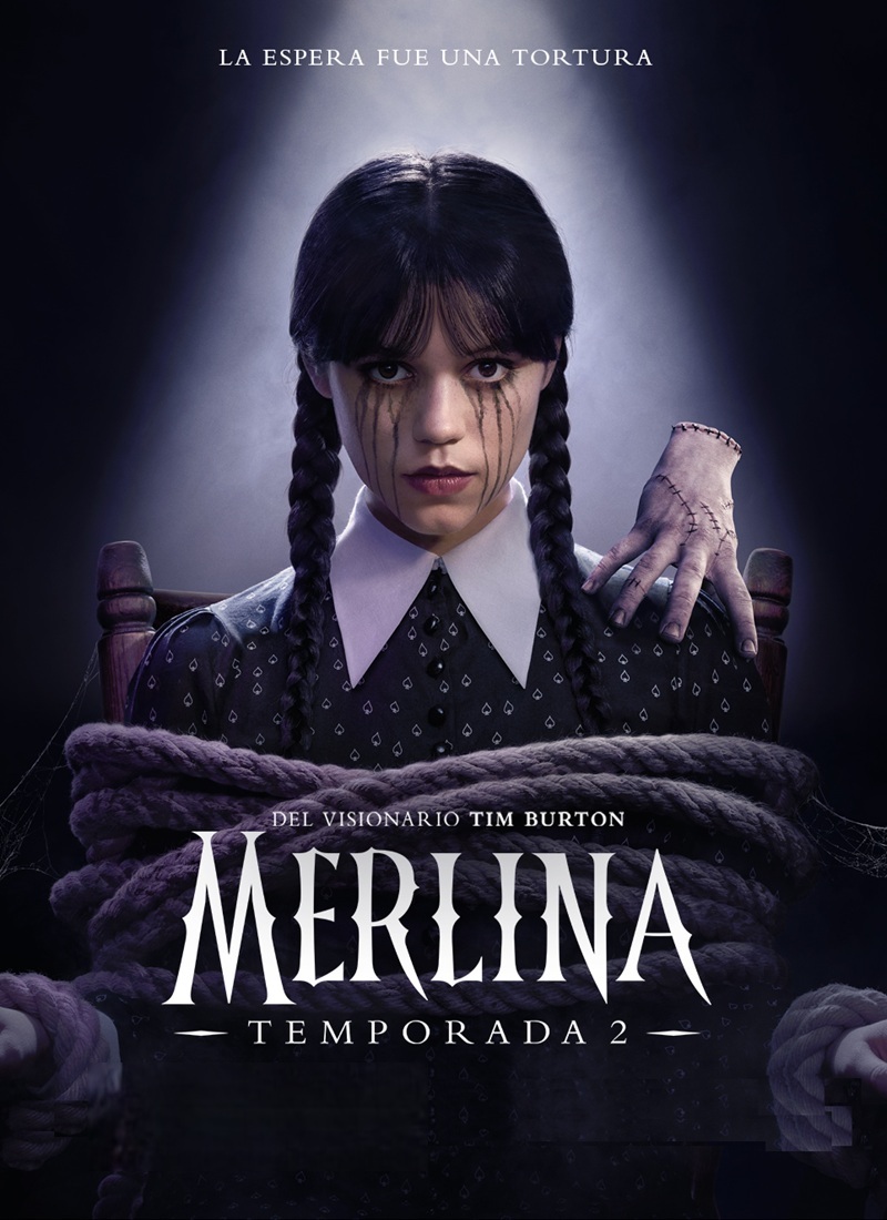 Descargar Serie MERLINA Temporada 2 [2025] (Wednesday) MP4 HD720p Latino/Inglés