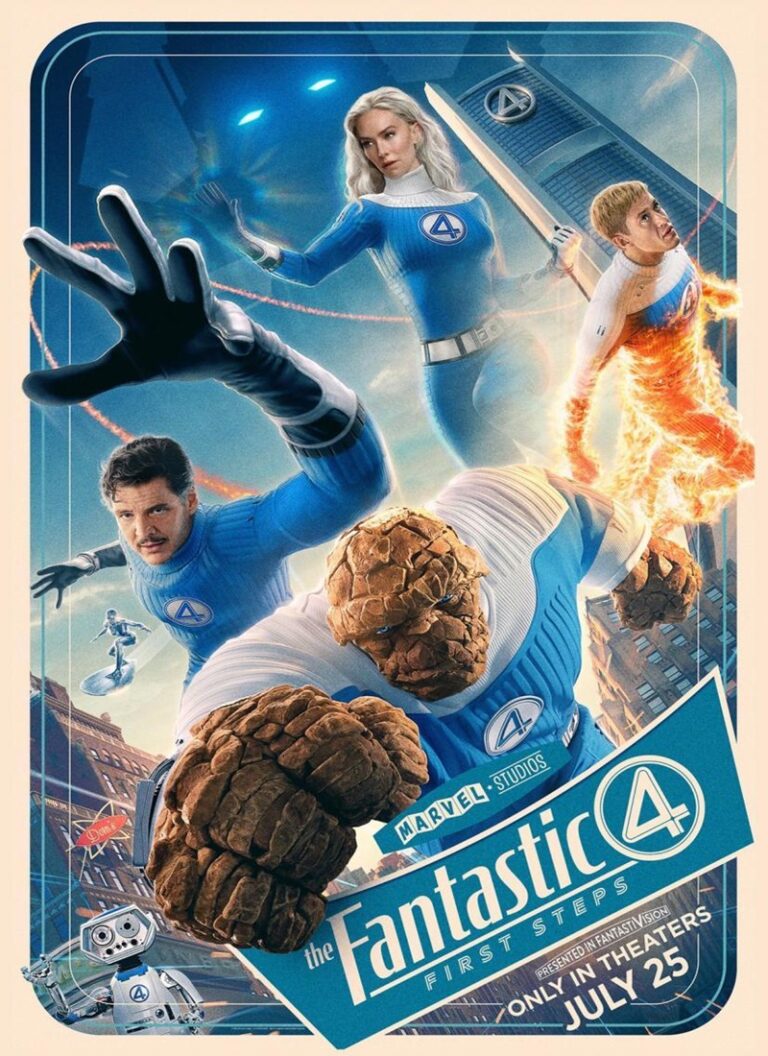 LOS 4 FANTÁSTICOS: PRIMEROS PASOS [2025] (The Fantastic Four: First Steps) [HD 720p, Latino/Inglés]