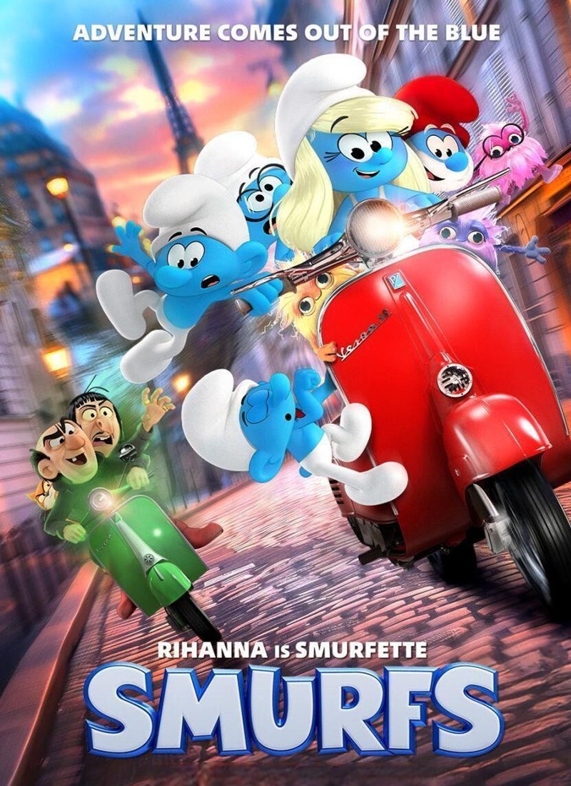 Descargar Película PITUFOS [2025] (Smurfs) MP4 HD720p Latino
