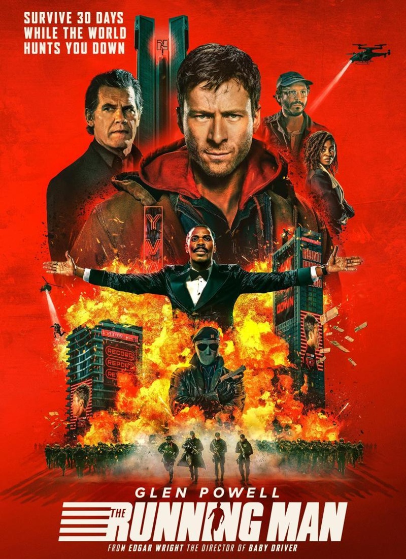 Descargar Película EL SOBREVIVIENTE [2025] (The Running Man) MP4 HD720p Latino/Inglés