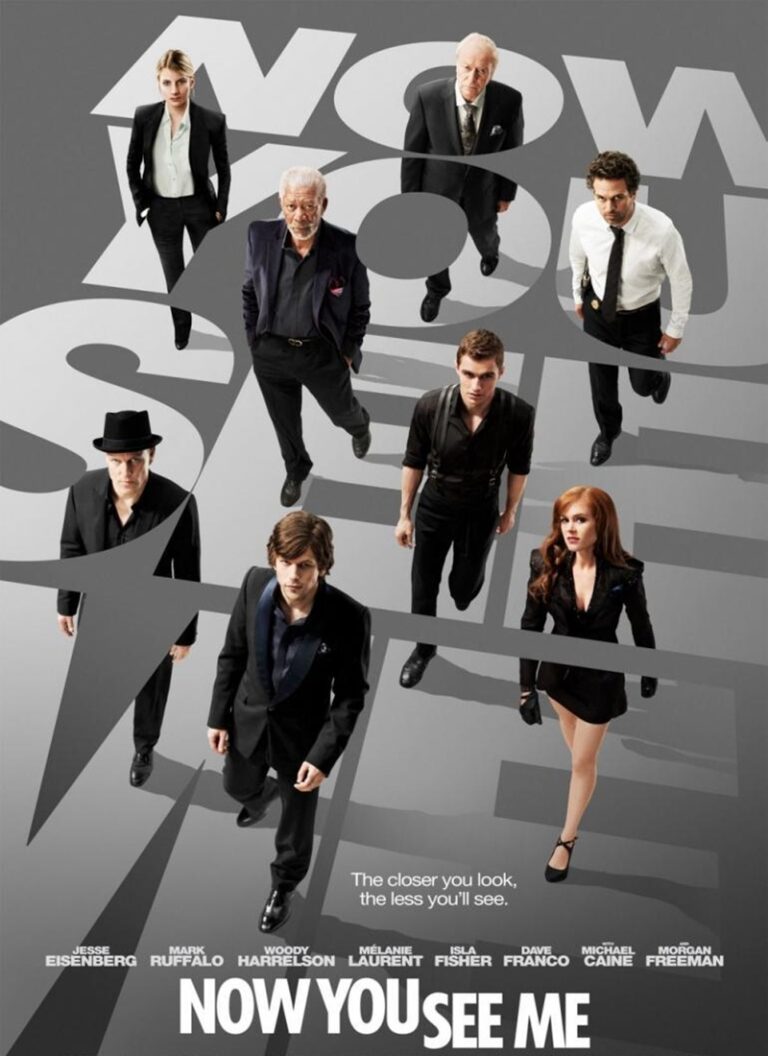 LOS ILUSIONISTAS: NADA ES LO QUE PARECE [2013] (Now You See Me) [HD 720p, Latino/Inglés]