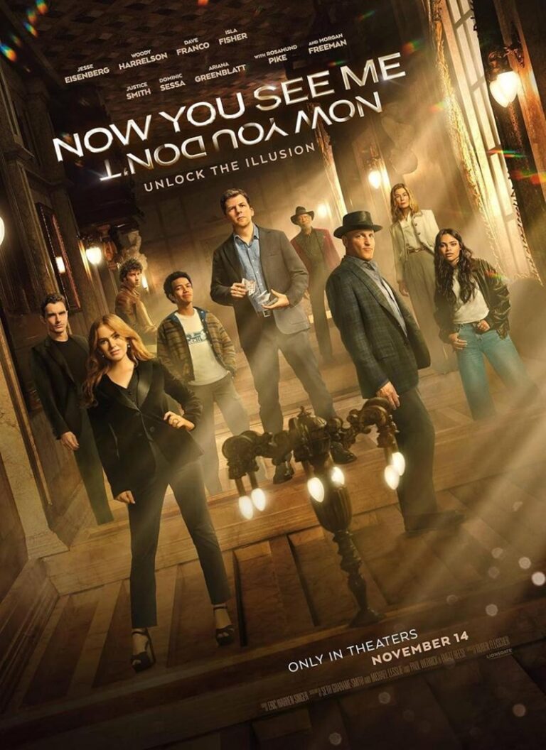LOS ILUSIONISTAS 3: AHORA ME VES, AHORA NO [2025] (Now You See Me 3: Now You Don’t) [HD 720p, Latino/Inglés]