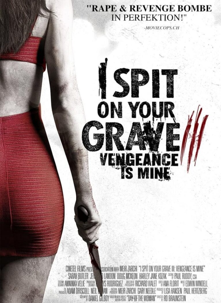 ESCUPIRÉ SOBRE TU TUMBA 3: LA VENGANZA ES MIA [2015] (I Spit on Your Grave 3) [HD 720p, Latino/Inglés]