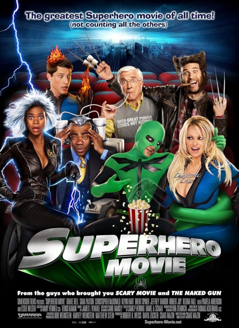 SUPERHÉROES: LA PELÍCULA [2008] (Superhero Movie) [HD 720p, Latino/Inglés]