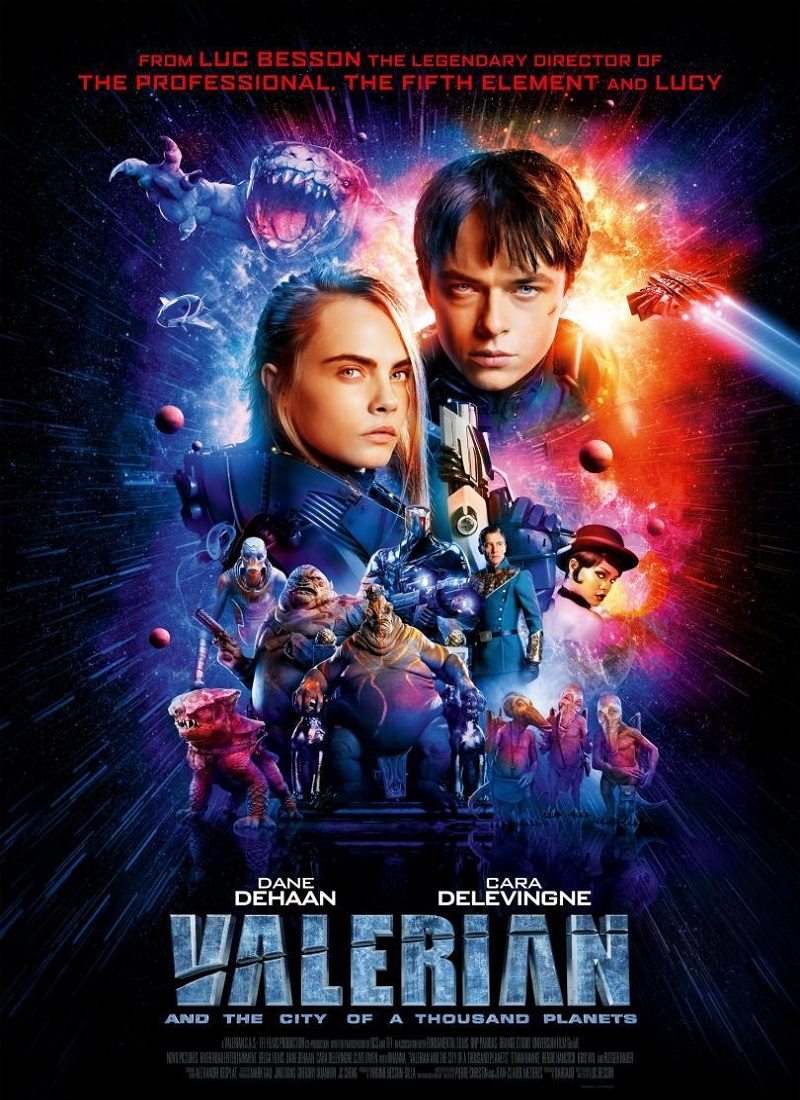VALERIAN Y LA CIUDAD DE LOS MIL PLANETAS [2017] (Valerian and the City of a Thousand Planets) [HD 720p, Latino/Inglés]